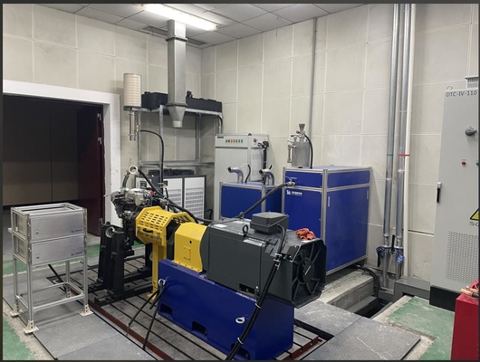 SSCG110-2500/9000 ±0.2%FS 110kW 9000RPM Υψηλή ακρίβεια, υψηλή αξιοπιστία, υψηλή δυναμική απόκριση της απόδοσης του κινητήρα AC Dynamometer Test Bench System