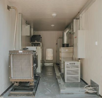 Δοκιμαστικό πάγκο δυναμομέτρου εναλλασσόμενου ρεύματος με αναγκαστική ψύξη