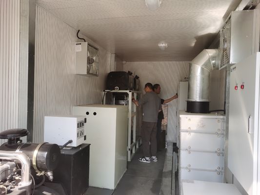 Δοκιμαστικό πάγκο δυναμομέτρου εναλλασσόμενου ρεύματος με αναγκαστική ψύξη