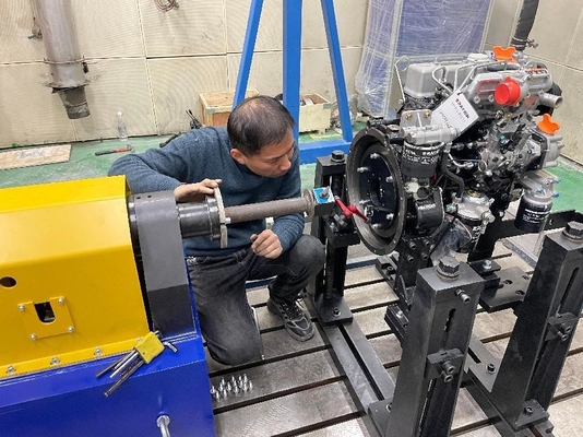 SSCG110-2500/9000 ±0.2%FS 110kW 9000RPM Υψηλή ακρίβεια, υψηλή αξιοπιστία, υψηλή δυναμική απόκριση της απόδοσης του κινητήρα AC Dynamometer Test Bench System