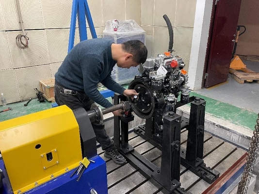 SSCG110-2500/9000 ±0.2%FS 110kW 9000RPM Υψηλή ακρίβεια, υψηλή αξιοπιστία, υψηλή δυναμική απόκριση της απόδοσης του κινητήρα AC Dynamometer Test Bench System