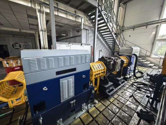 SSCD500-1500/3800 500kW 3183 Nm Τύπος μετάδοσης Δυναμομετρητής Σύστημα δοκιμής πάγκου