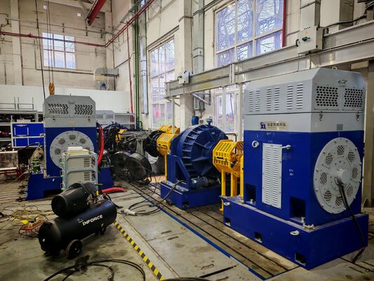 SSCD500-1500/3800 500kW 3183 Nm Τύπος μετάδοσης Δυναμομετρητής Σύστημα δοκιμής πάγκου
