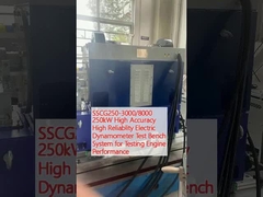 SSCG250-3000/8000 250kW Υψηλής ακρίβειας Υψηλής αξιοπιστίας Ηλεκτρικό Δυναμομετρικό Σύστημα Δοκιμαστικού Τάγματος