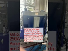 SSCG250-3000/8000 250kW 796 Nm Ηλεκτρικός Δυναμόμετρος Υψηλής Ακρίβειας, Υψηλής Αξιοπιστίας και Οικονομικός